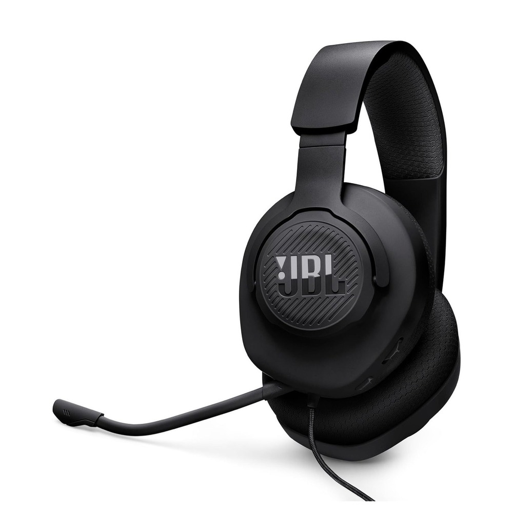 JBL Quantum 100M2 Wired Over-Ear Gaming Headset Black Missing Mic PC PS5 Xbox
